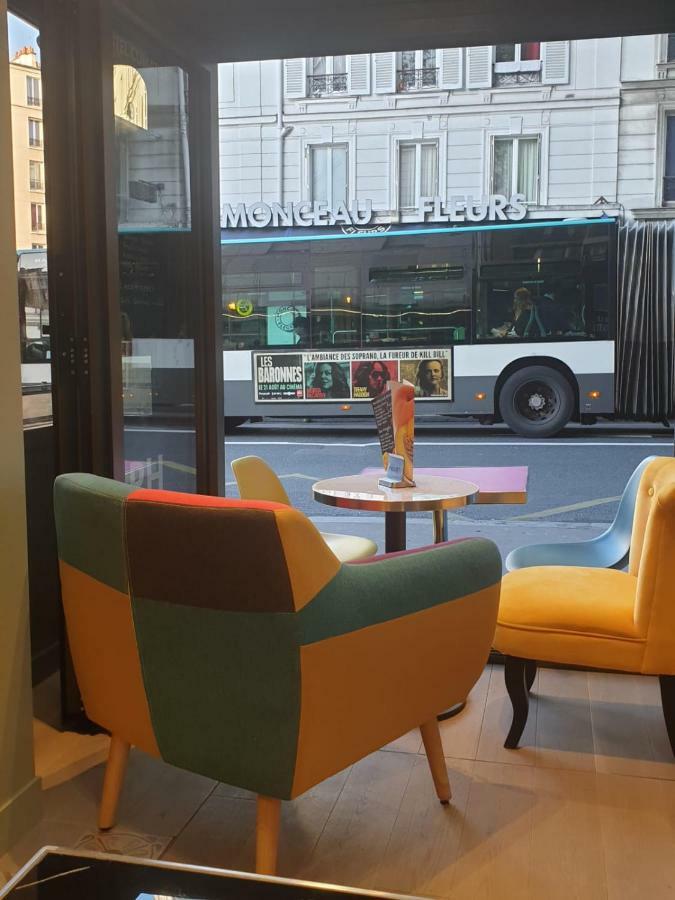 Panam Hotel Paris Gambetta- Place Gambetta-Mairie Du 20 Emme ภายนอก รูปภาพ